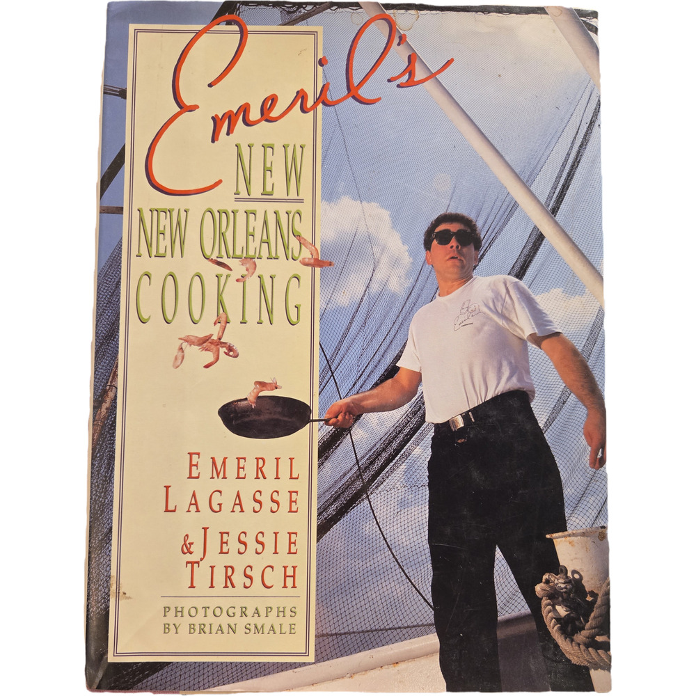 Emeril's New New Orleans Cooking Hardcover Morrow Books 1993 Seafood Desserts
